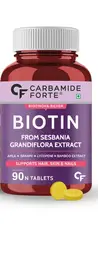 Carbamide Forte Biotin with Amla, Brahmi and Bamboo Extract for Hair Growth icon