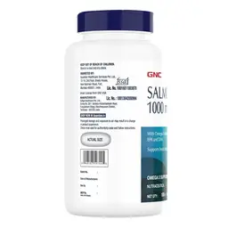 Gnc salmon oil clearance 1000