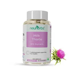 Neuherbs Milk Thistle with 80% Silymarin for Supporting Liver Health icon