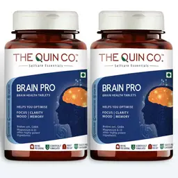 The Quin Co. - Brain Pro helps in focus, memory, clarity and optimise icon