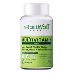 Health Veda Organics Multivitamin for Men with Zinc, Vitamin C, Vitamin D3 for Energy, Stamina and Immunity icon