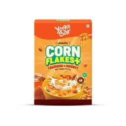 Yogabar Cornflakes Almond & Honey Healthy Crunchy cereals with Probiotics Box for for Healthy Breakfast icon