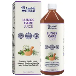 Ambic Wellness Lungs Care Juice I Organic Lung Cleanser - 750ML