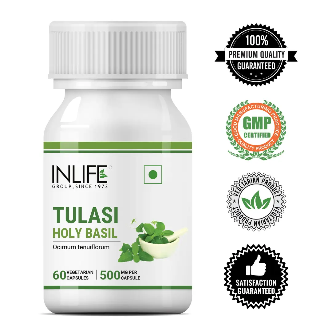 Buy INLIFE Tulsi Tulasi Extract Holy Basil Supplement Natural