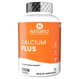 Naturyz Calcium Plus with Calcium Citrate, Vitamin D and Magnesium for Bone Health and Joint Support icon