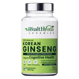 Health Veda Organics - Korean Red Ginseng for Boosting Immunity, brain functions and Vitality icon