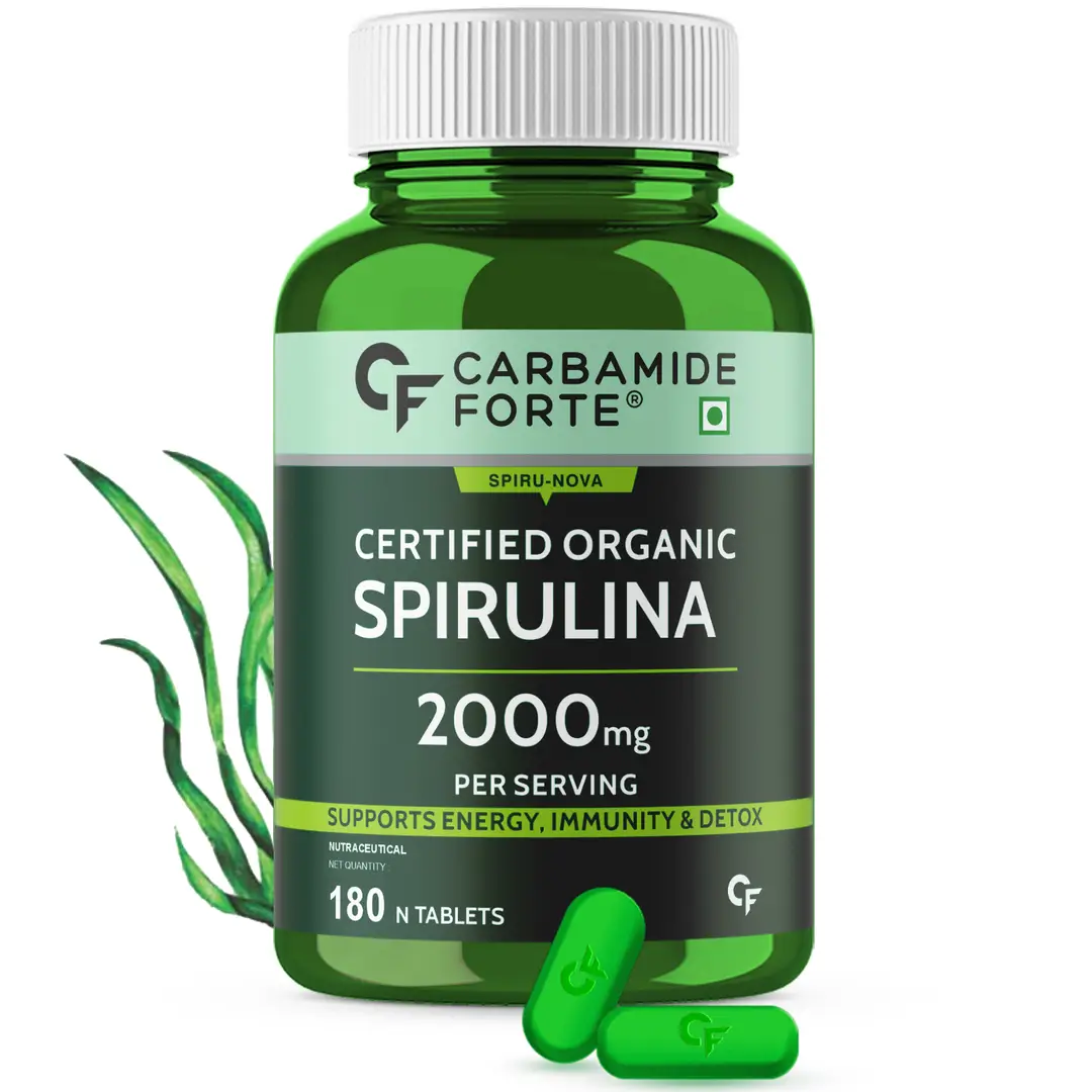 Carbamide Forte Organic Spirulina Tablets 2000mg