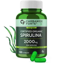 Carbamide Forte - 100% Organic Spirulina Tablets 2000mg Per Serving