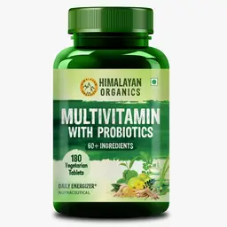 Himalayan Organics Multivitamin for men & women with Probiotics & 60 ingredients  for Immunity, Energy, Metabolism, and Muscle Function icon