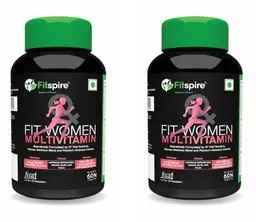 Fitspire Fit Women Multivitamin with 37 Vital Nutrients and Botanical Extracts for Immunity, Health and Stamina icon