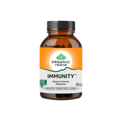 Buy Organic India Immunity Capsules - Pack Of 1 (180 Capsules) Online ...