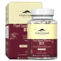 Rasayanam Plant Based Vitamin B12 - Strengthens the nervous system and unlocks energy without producing any toxins.