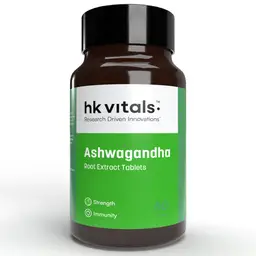 HealthKart -  HK Vitals Ashwagandha Extract (500 mg), Improves Muscles Strength, Energy and Immunity Booster, 60 Ashwagandha Capsules icon