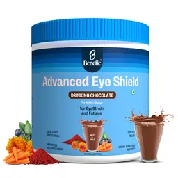 Benefic Advanced Eye Shield Chocolate Powder with Lutein, Zeaxanthin, Astaxanthin & Bilberry Extract  for Repair and Protects against Blue Light Damage, Digital Strain and Dry Eyes  icon