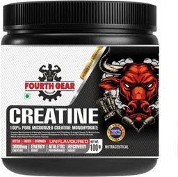 Fourth Gear 100% Pure Micronized Creatine Monohydrate for Energy Boost, Athletic Performance and Recovery Boost icon