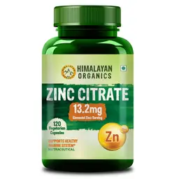 Himalayan Organics Zinc Citrate for Healthy Immune Function and Improve Iron Absorption icon