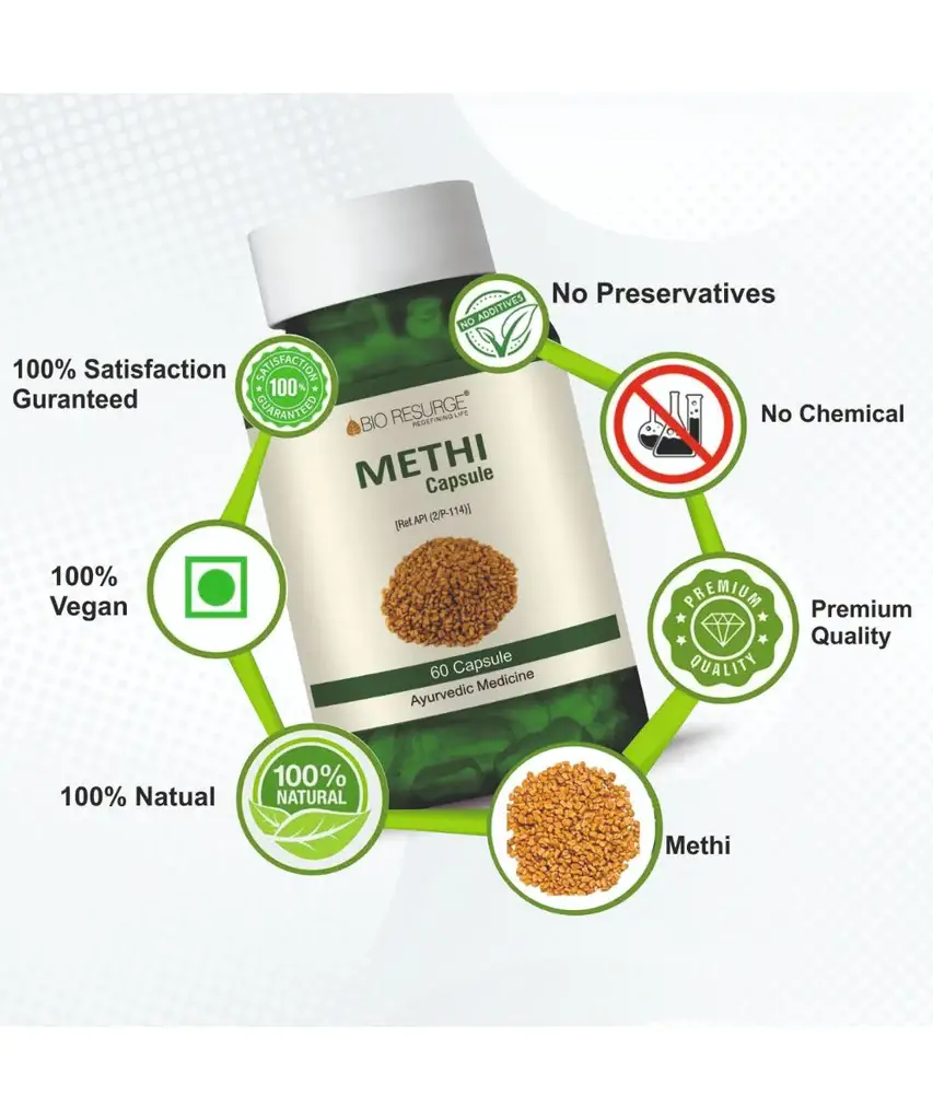 Buy Bio Resurge Methi Capsules Increase Breast Milk Production