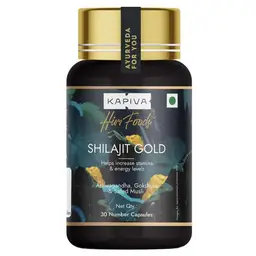 Kapiva Shilajit Gold Capsules - Helps to increase bioavailability & efficacy which increases significant levels of Stamina icon