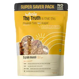 The Whole Truth - No Added Sugar Breakfast Muesli - 5 Grain Muesli icon