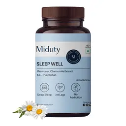 Miduty Sleep Well with Melatonin and Chamomile Extract for Deep Sleep and Jetlags icon