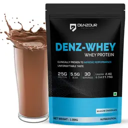 Denzour Nutrition Denz Whey Protein Powder for Easy Digestion, Faster Muscle Recovery, Muscle Growth & Improved Strength icon