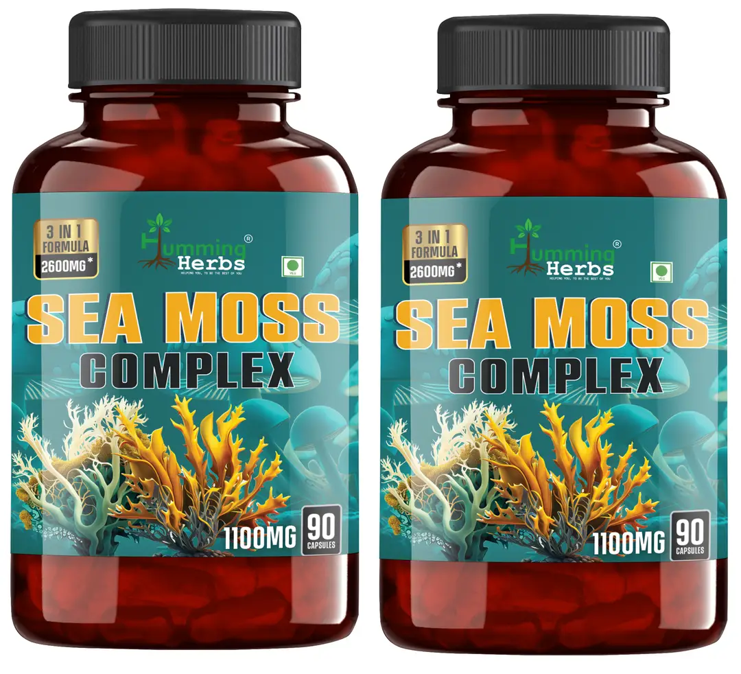 Humming Herbs Sea Moss - Supports healthy digestion, Immunity