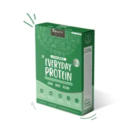 TruNativ Everyday Plant Protein| 13.5g Protein| Soy, Pea & Brown Rice Protein| Keto Friendly| For Men & Women| Cookable Protein| Cook, Bake, Blend| Add to your Daily Meals| All Natural icon