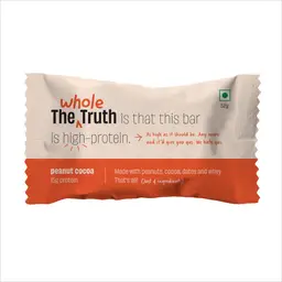 The Whole Truth - Protein Bars - Pack of 6 (6 x 52g) - No Added Sugar - All Natural