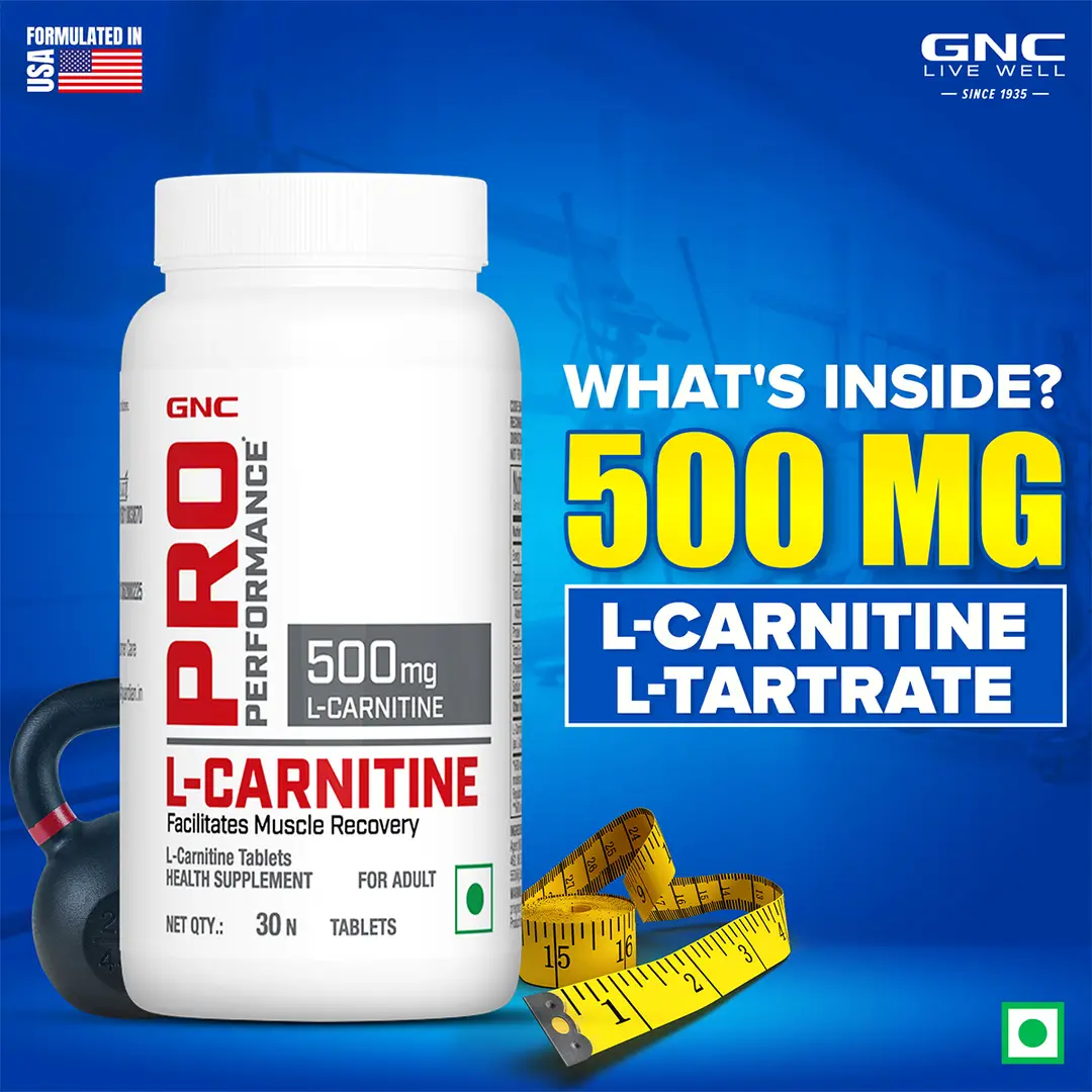 Buy GNC Pro Performance L Carnitine Burns Fat For Muscle Growth