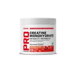 GNC Pro Performance Creatine Monohydrate | Boosts Athletic Performance | Micronized & Instantized | Fuels Muscles | Provides Energy Support for Heavy Workout