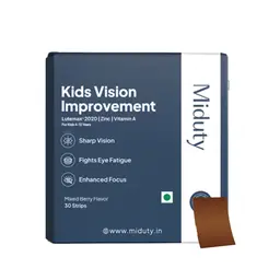 Miduty Kids Vision Improvement with Lutemax, Zinc for Sharp Vision and Fights Eye Fatigue icon