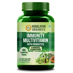 Himalayan Organics - Immunity Multivitamin with Probiotics - 180 Tablets icon