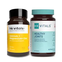 HealthKart HK Vitals Calcium Magnesium & Zinc (60 Calcium Tablets) and Joint Support (60 Tablets) icon