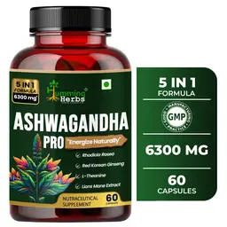 Humming Herbs Ashwagandha Pro with L-Theanine and Lion's Mane for Stress Relief and Cognitive Support icon