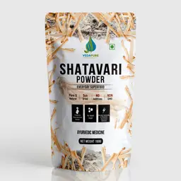 Vedapure Naturals Pure Shatavari Powder for Digestion and Balances Hormones icon