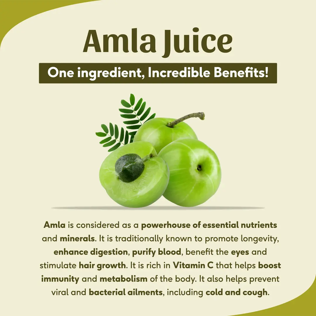 Amla juice for hair growth sale