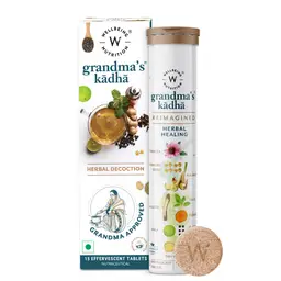 Wellbeing Nutrition Grandma's Kadha -Ayurvedic Natural Immunity Booster with Ayurvedic Kadha for Immunity, Cold, Cough, Sore Throat & Congestion icon