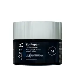 Miduty Epirepair Night Cream with  5-in-1 Ceramides, Fermented Aloe Water for Supporting Skin Barrier