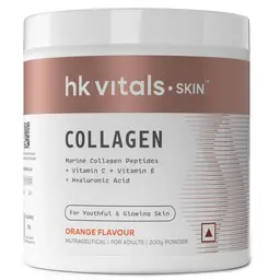 Healthkart  Hk Vitals Skin Radiance Collagen Powder with Biotin, Vitamin C, E, Sodium Hyaluronate for Healthy Skin, Hair and Nails