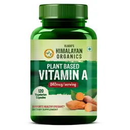 Vlado's Himalayan Organics PlantBased Vitamin A Supplement for Healthy Eye Sight icon