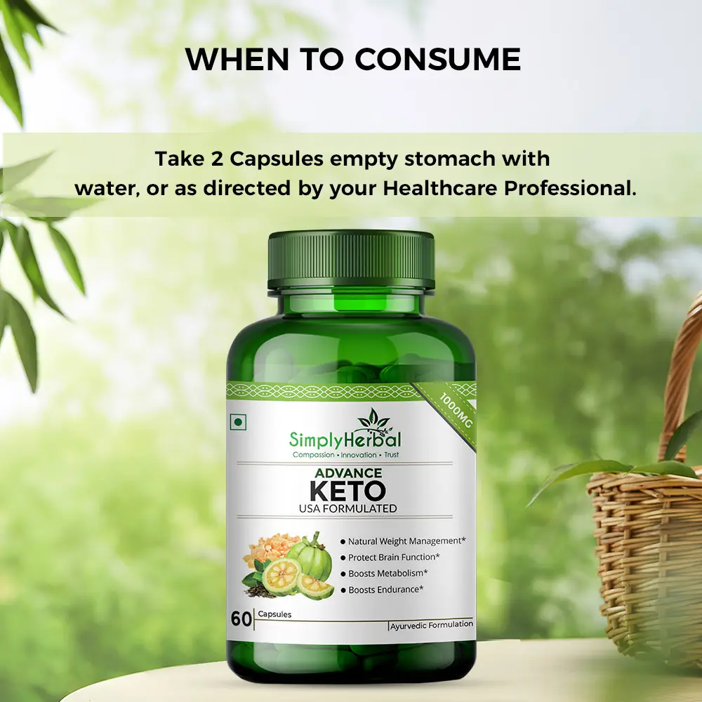 Buy Simply Herbal Advanced Keto Weight Management Supplement