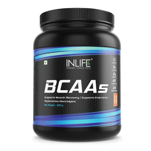 Buy INLIFE - BCAA Supplement 7g Amino Acids Instantized for Pre