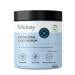 Miduty Liposomal Colostrum for Gut Health and Workout Recovery icon