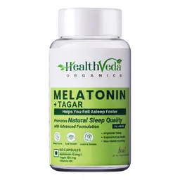 Health Veda Organics: Melatonin, Improves Sleep Efficiency