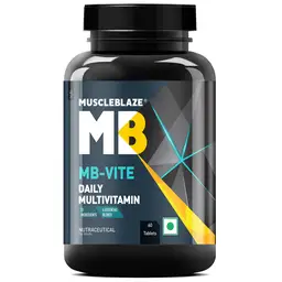 MuscleBlaze -  MB-Vite Daily Multivitamin - with Vitamins and Minerals, Prebiotic and Probiotics - for Energy, Stamina and Recovery icon