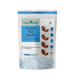 Neuherbs -  Organic Flax - for Healthy Heart and Manage Blood Cholesterol Levels icon