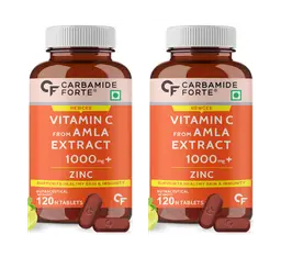 Carbamide Forte - Natural Vitamin C Amla Extract With Zinc For Immunity & Skincare icon