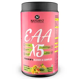 Naturyz EAA X5 Intra Workout with BCAA for Muscle Recovery and Endurance  icon