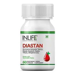 INLIFE Diastan Ayurvedic Herbal Supplement with Gymnema Sylvestre, Jamun, Karela, Guduchi for Diabetes icon