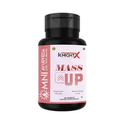 KnightX -  Advance Weight Gainer - Advanced Formulation for Weight Gain and Mass Gain  - 60 Capsules icon